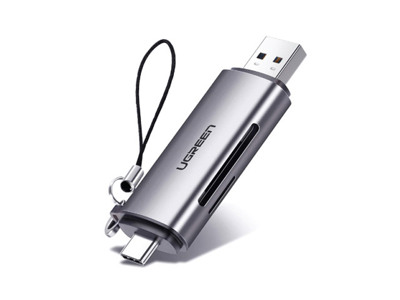 UGREEN Dual USB-C/A TF + SD Card Reader